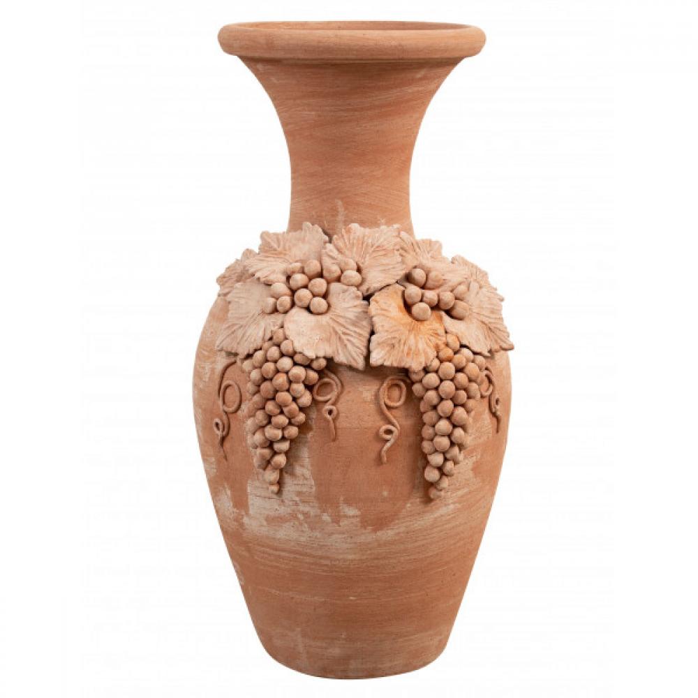 cotto keramika terracotta vaza zahradny hlina tehla zahradna stavba mrazuvzdorna toskansko toskansko handmade rucne vyrobeny remeselny hrozno.jpg